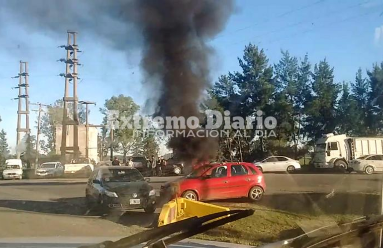 Ingreso a Dreyfus General Lagos. Esta bloqueada la entrada.