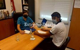 El Director provincial de Protecci&oacute;n Civil visit&oacute; Fighiera