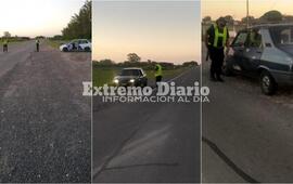 Personal de la Subcomisaria 2&deg; a cargo de los controles