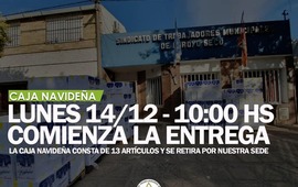 Imagen de Entrega de cajas navide&ntilde;as