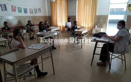Clases en "burbuja". S&eacute;ptimo grado Colegio San Jos&eacute;