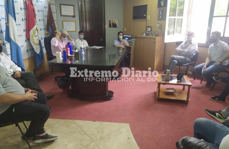 La reuni&oacute;n se realiz&oacute; esta ma&ntilde;ana