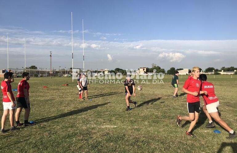 Imagen de El rugby juvenil de Talleres entrena con protocolos y en grupos