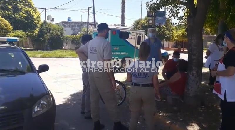 Imagen de La choc&oacute; y se dio a la fuga
