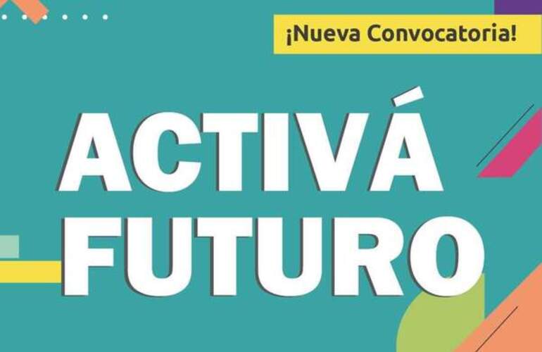 Imagen de Nueva convocatoria para el programa provincial ´Activá futuro´