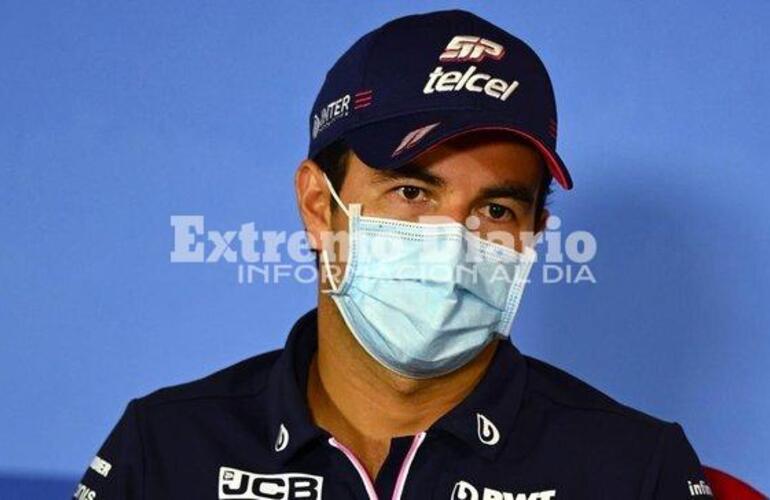 Imagen de "Checo" Perez a Red Bull...