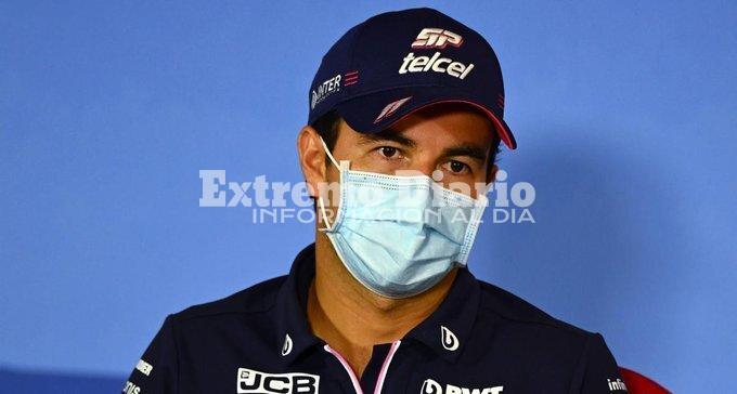 Imagen de "Checo" Perez a Red Bull...