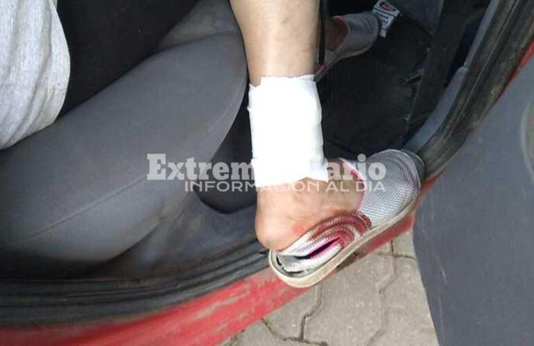 La se&ntilde;ora fue atendida en el hospital