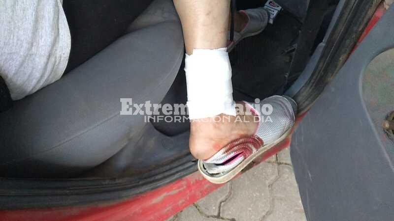 La se&ntilde;ora fue atendida en el hospital
