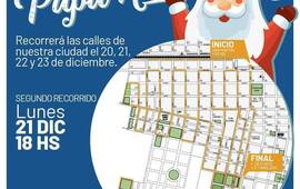 Imagen de Hoy, segunda recorrida de Pap&aacute; Noel por los barrios
