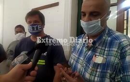 Tras la reuni&oacute;n hubo declaraciones a la prensa