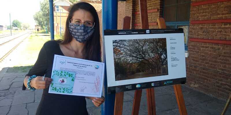 Nuestra compa&ntilde;era Florencia D&acute;Alonzo una de las ganadores del certamen. &iexcl;Felicitaciones Flor!