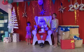 Imagen de A.S.A.C. recibi&oacute; la visita de Pap&aacute; Noel. Ni&ntilde;os/as asistieron y se sacaron fotos.