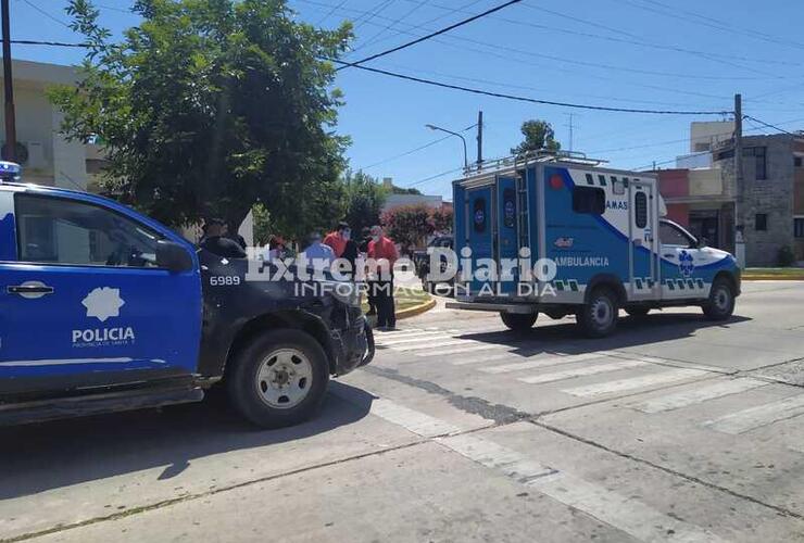 Imagen de Atención de AMAS por una caída de bicicleta