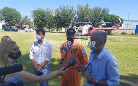 Imagen de Arroyo Seco &Aacute;rea Protegida con helic&oacute;ptero UTV