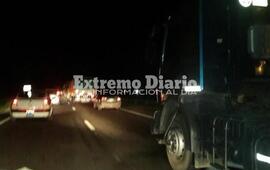 No fue necesario cortar el tr&aacute;nsito sobre autopista luego del siniestro. Foto: Ilustrativa