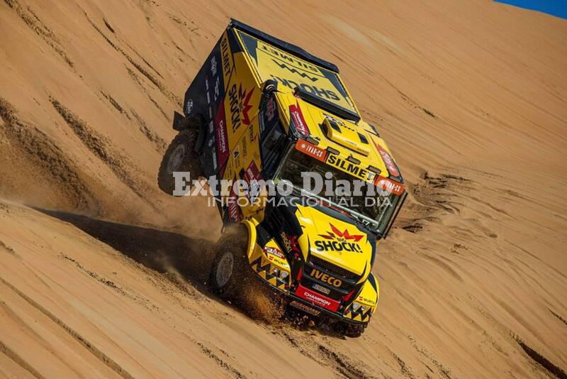 Imagen de Kamaz en primera linea...