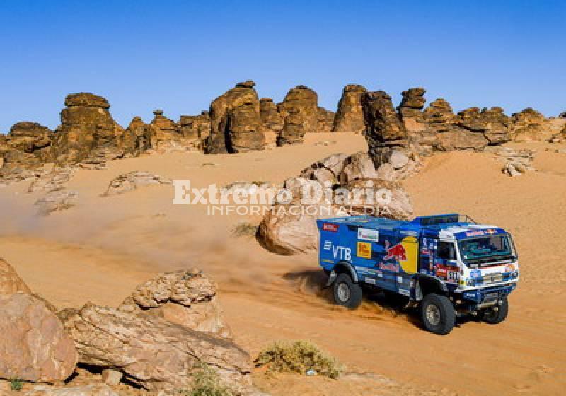 Imagen de Kamaz en primera linea...