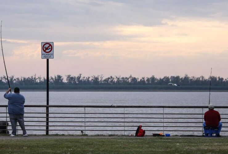 Hasta fine de marzo queda prohibido pescar en la región. (Alan Monzón/Rosario3