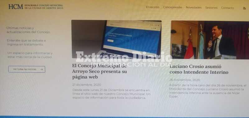 Imagen de La p&aacute;gina web del Concejo ya est&aacute; en l&iacute;nea