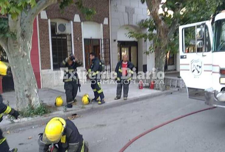 Imagen de Zona centro: Principio de incendio en consultorio odontológico