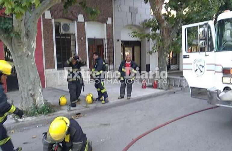 Imagen de Zona centro: Principio de incendio en consultorio odontológico