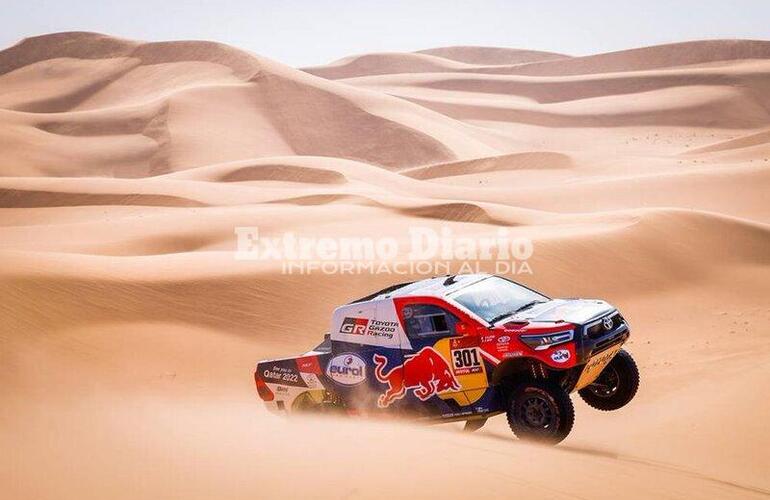 Imagen de Al-Attiyah vencio en autos, Terranova terminó 23º.