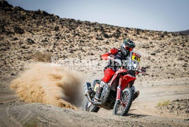 Imagen de Paso la cuarta del Dakar...