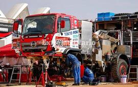 Imagen de El Dakar descansa...