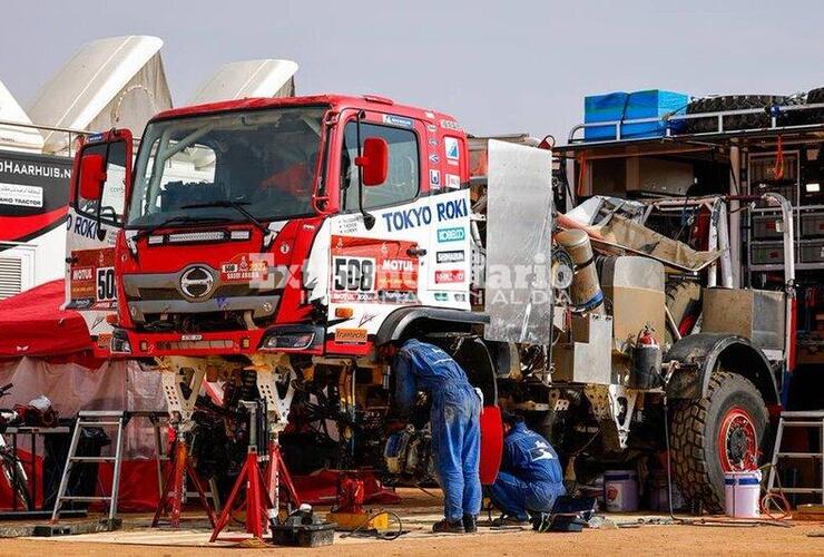 Imagen de El Dakar descansa...