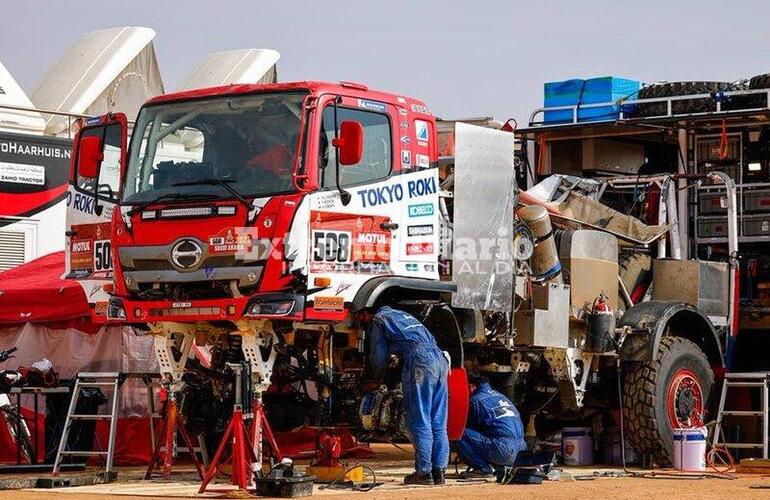 Imagen de El Dakar descansa...