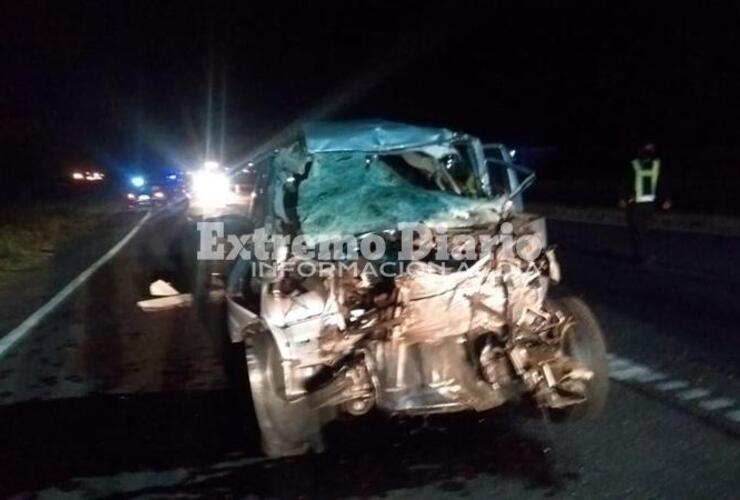 Imagen de Víctima fatal tras choque en autopista