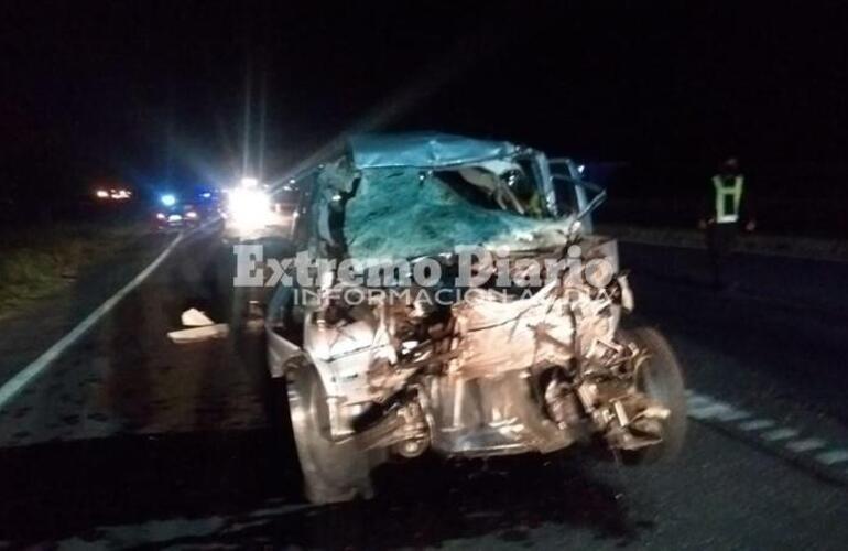 Imagen de Víctima fatal tras choque en autopista