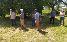 Los referentes recorrieron las instalaciones de la ex Casa J&oacute;ven.