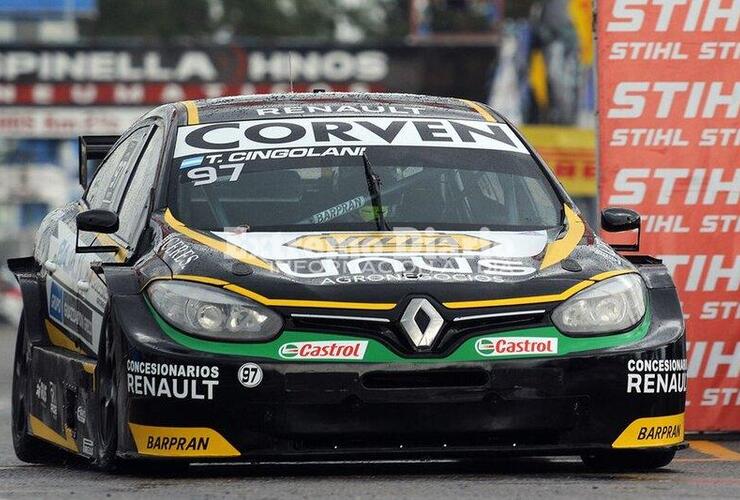 Imagen de Cingolani se quedó con el entrenamientos del TC2000...