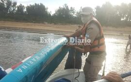 Imagen de Prefectura Arroyo Seco rescat&oacute; a dos kayakistas