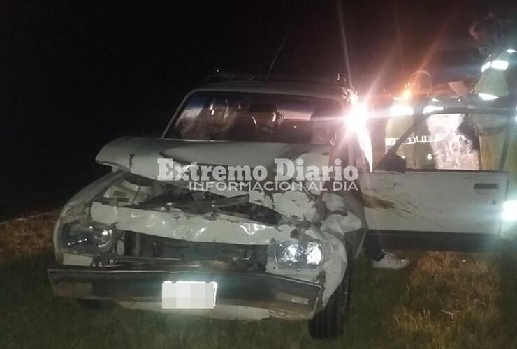 Imagen de Chocó a un animal mientras circulaba por autopista