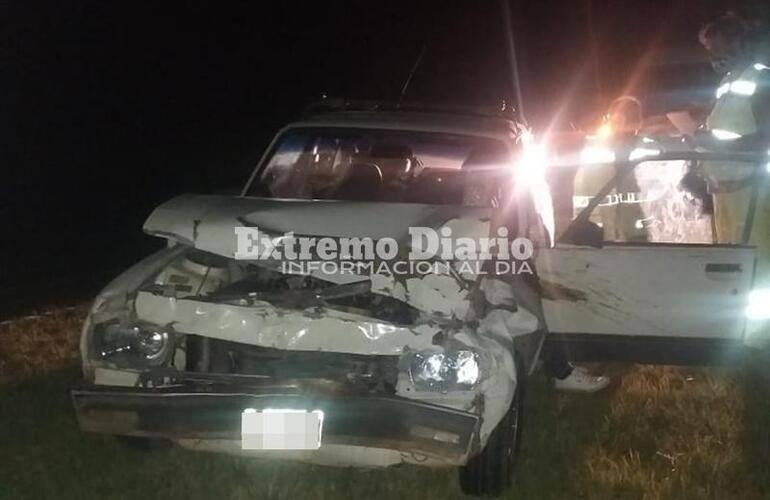 Imagen de Chocó a un animal mientras circulaba por autopista