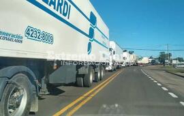 El corte se produce sobre autopista a la altura de Villa Constituci&oacute;n