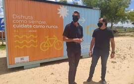 El Secretario de Turismo provincial visit&oacute; nuevamente el predio.