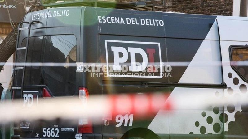 Personal de la ex PDI estuvo hoy en el lugar. Foto: Ilustrativa