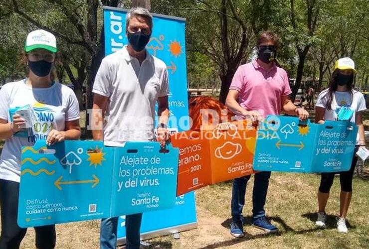 El gobierno santafesino promociona fuertemente el turismo en la región.