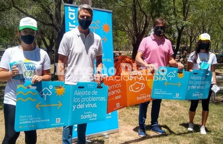 El gobierno santafesino promociona fuertemente el turismo en la región.