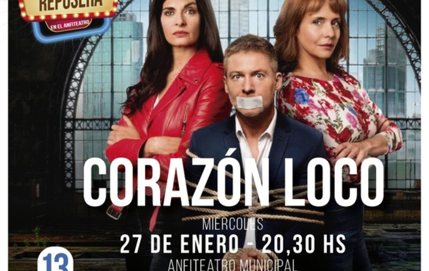 Imagen de Coraz&oacute;n Loco, en la segunda funci&oacute;n del a&ntilde;o de Cine a la Reposera