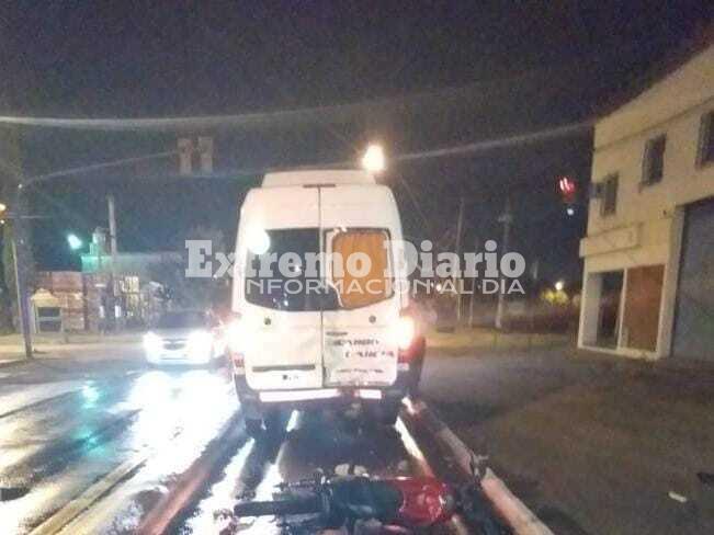 Imagen de Joven motociclista falleci&oacute; tras accidente por Ruta 21