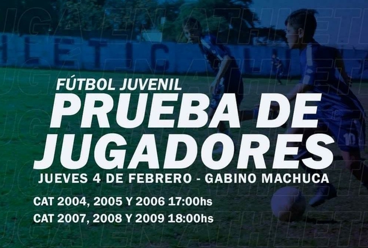 Imagen de ASAC har&aacute; pruebas de jugadores juveniles en el Gabino Machuca