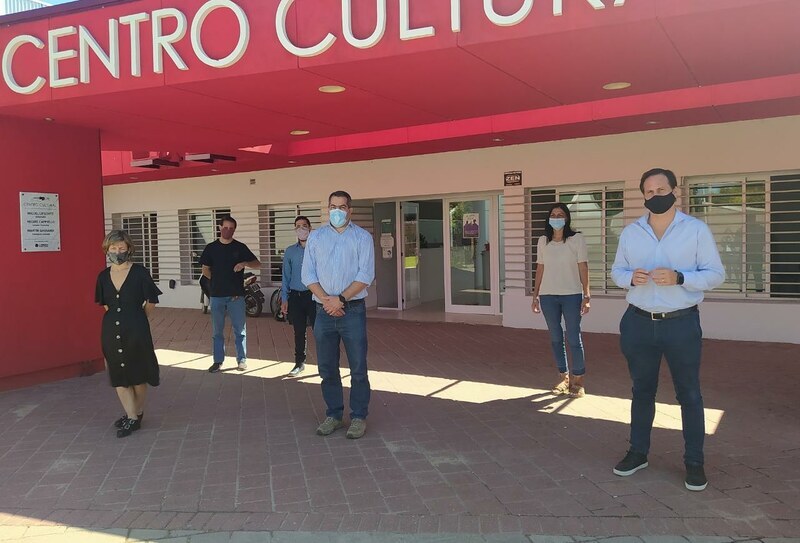 El encuentro fue en el Centro Cultural de Pueblo Esther.