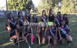 La Sub-15 de Athletic antes de jugar como local.