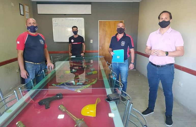 El mandatario recorrió las instalaciones.