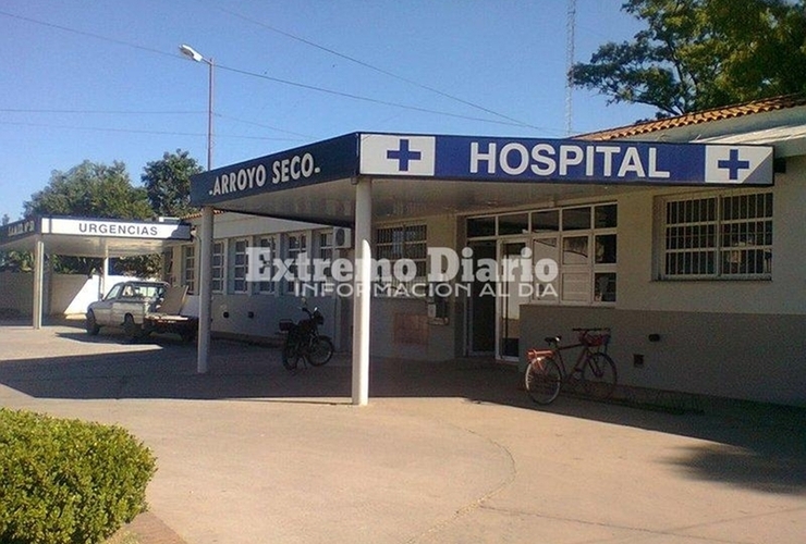 Imagen de El hospital con línea temporal hasta que les reparen el fijo